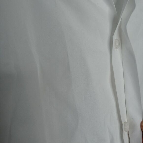 YOHJI YAMAMOTO  Long Sleeve hooded Shirts white size 2/small - Picture 6 of 8